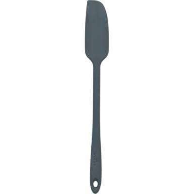 Birkmann Teigschaber Schmal Cool Grey 5cm x 1,3cm x 30cm Silikon mit Metallkern Colour Kitchen hitzebeständig bis 230 Grad Celsius 425408 von RBV Birkmann